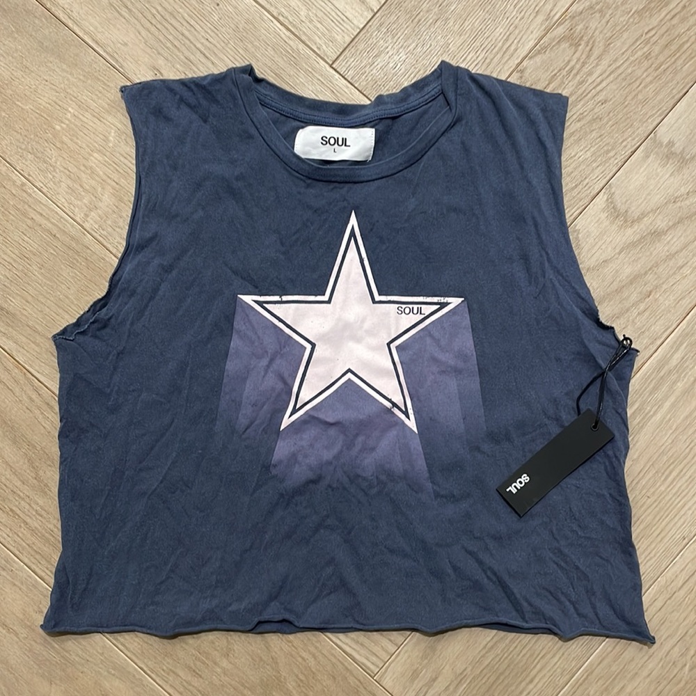 SoulCycle Faded Star Tank Top